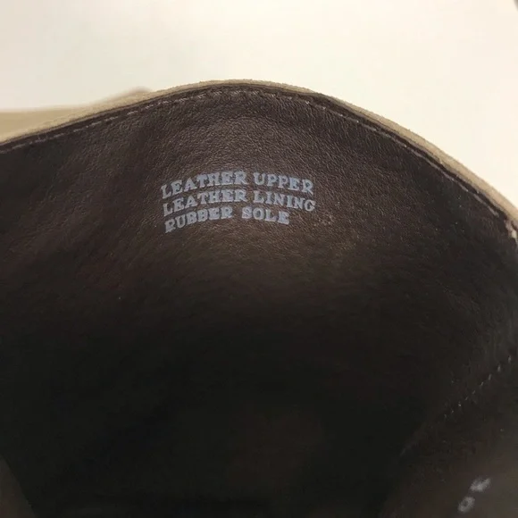 J.Crew Womens 5.5 Dixon Short Boots Suede Leather Beige Gray Buckle Detail 30485 - Picture 7 of 8